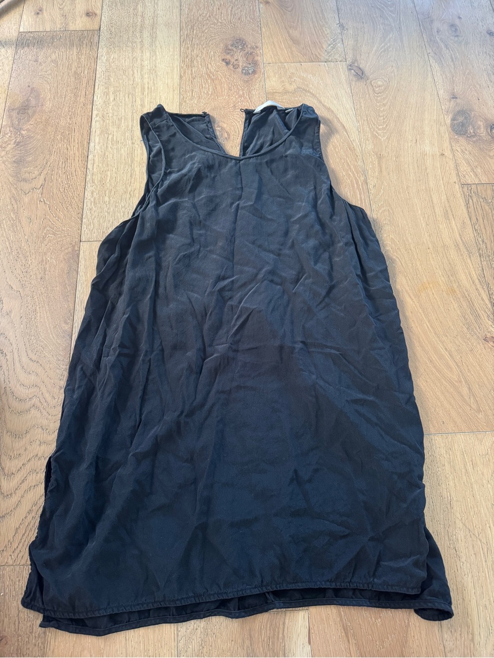 Silk Black Athleta Mini Dress